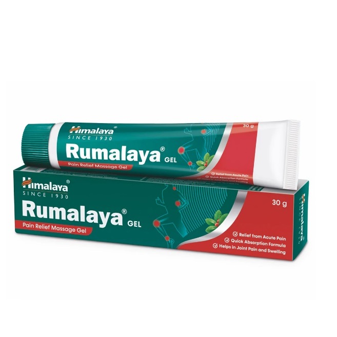 Himalaya Rumalaya Gel 30g. เจลสมุนไพรบรรเทาอาการปวดเมื่อย 30 กรัม