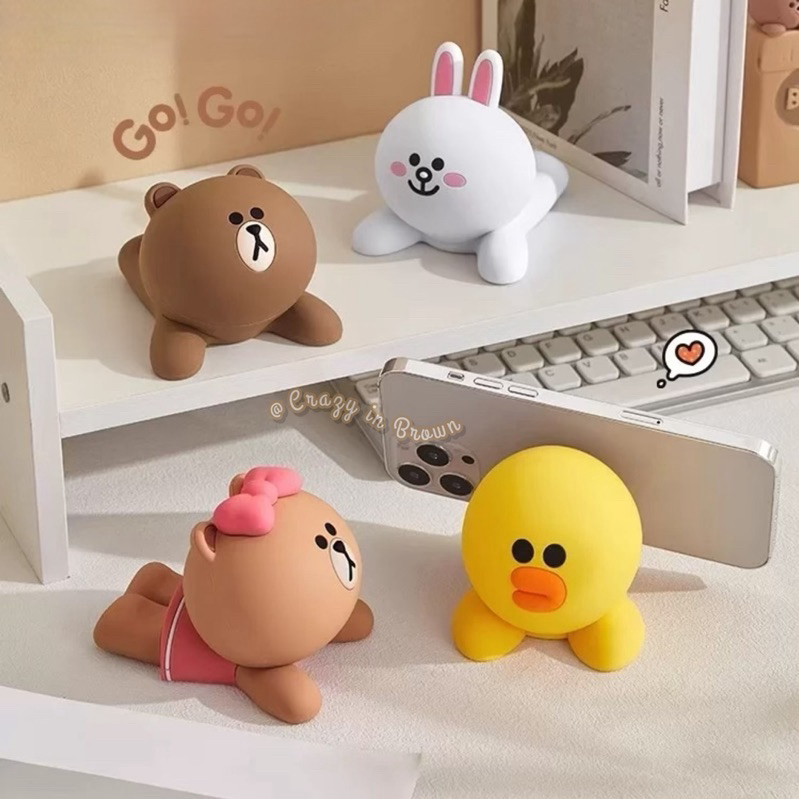 พร้อมส่ง ที่วางโทรศัพท์หมีนอน