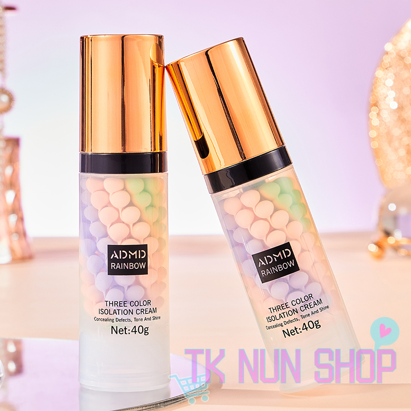พร้อมส่ง🛒RAINBOW PRIMER ไพรเมอร์สีรุ้ง ราคาประหยัด ไพรเมอร์ไอเทมผิวสวย ให้ผิวเรียบเนียน รูขุมขนดูเล็กลง เเมคอัปติดทน😍