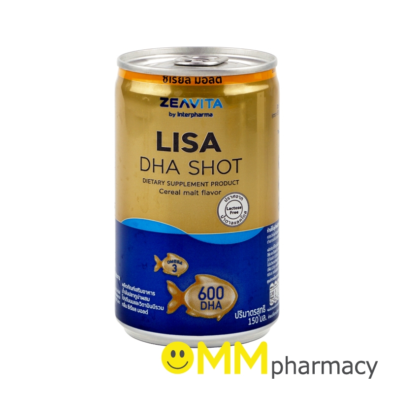 ZEAVITA LISA DHA SHOT 150ML.