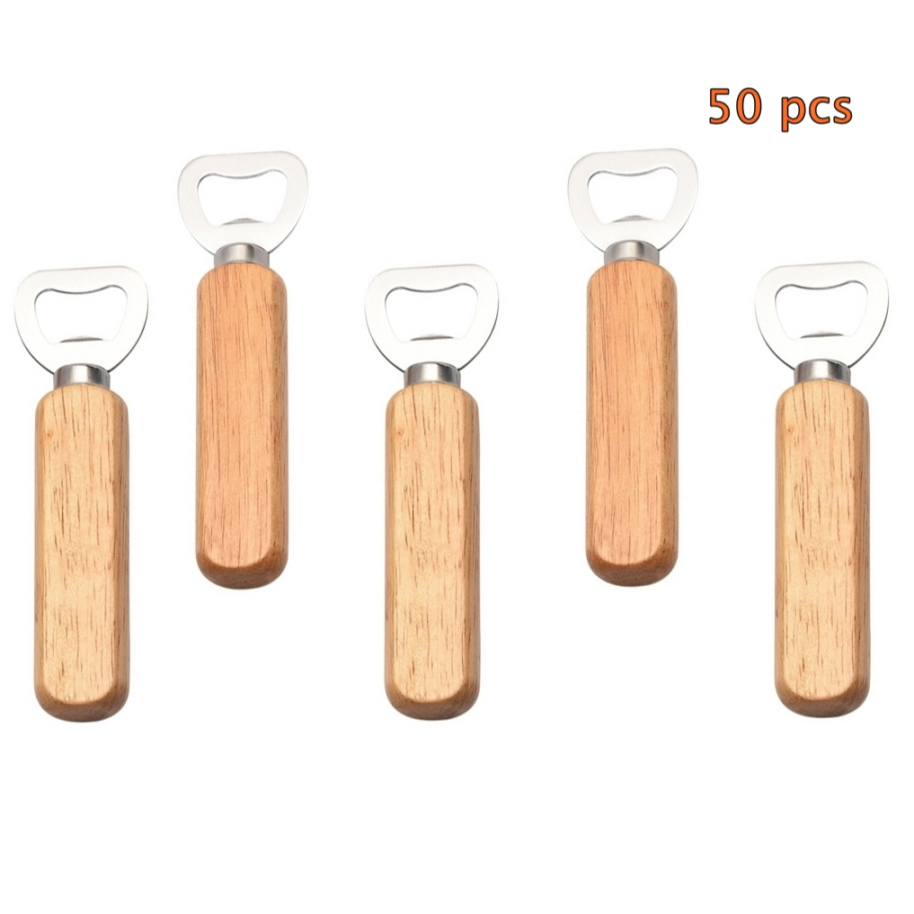 ที่เปิดขวดไม้ 50 อัน อันละ 13 บ พร้อมส่ง จากไทย