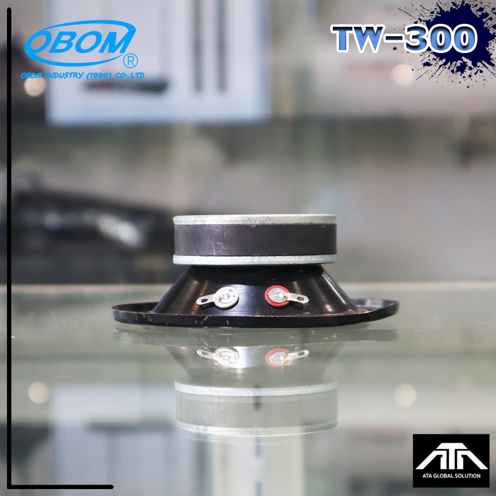 (สินค้า 1 ชิ้น) ดอกลำโพง 3 นิ้ว OBOM TW-300 ดอกแหลม 3 นิ้ว 50 วัตต์ ดอกเสียงแหลม 3 นิ้ว obom TW.300 ราคา ถูกที่สุด ดีลบีเคเค แกลเลอรีภาพที่ 4