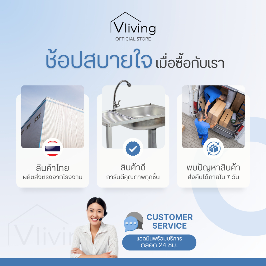 Vliving ชั้น คว่ำจานอลูมิเนียม 12X24 นิ้ว 4ชั้น#11 - รูปที่ 2