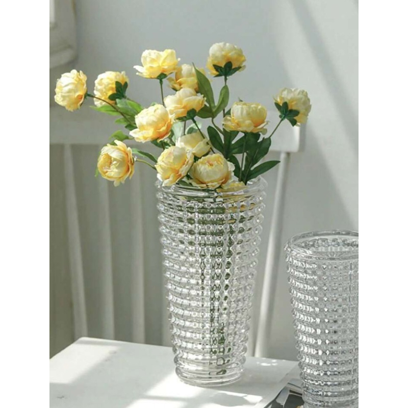 [พร้อมส่ง] แจกันแก้วคลิสตัล สูง23 cm และ สูง 18 cm ดอกไม้เพื่อประดับตกแต่ง - รูปที่ 6