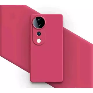 เคส กำมะหยี่ สีสวย สำหรับ VIVO V60 V60LITE V50 V50LITE V40 V40PRO V29 V29E V30E ซิลิโคน นิ่ม สีพื้นพาสเทล