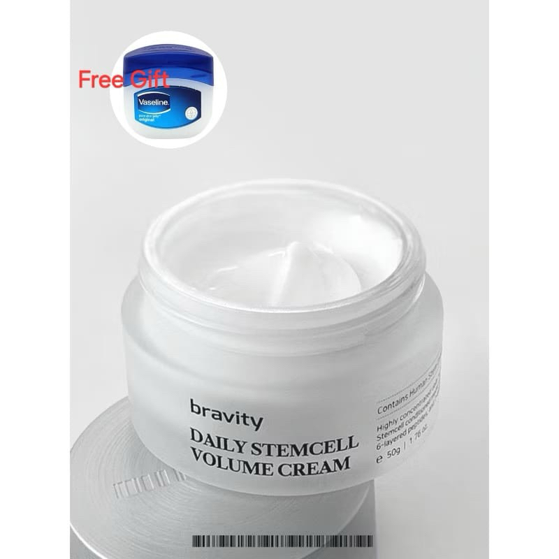 แท้ / พร้อมส่ง BRAVITY Daily Stemcell Volume Cream 50g.