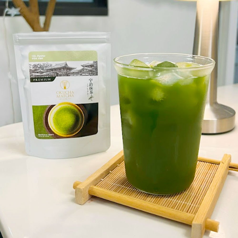 Matcha Premium 5 เมือง เเบรนด์ Okucha Matcha