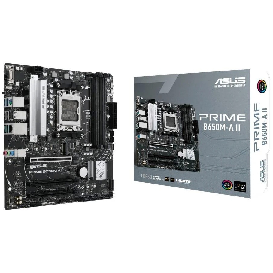 MAINBOARD (เมนบอร์ด) ASUS PRIME B650M-A II (DDR5) (SOCKET AM5) (MICRO-ATX)