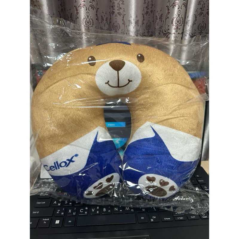 หมอนรองคอ พี่หมี cellox