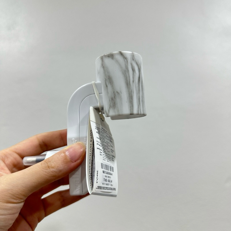 Bath&BodyWorksช๊อปไทยWALLFLOWERS FRAGRANCE PLUG Wallflowers Fragrance Plug ปลั๊กน้ำหอมลายหินอ่อนขาว