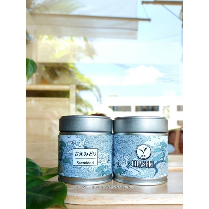 Chaseki Saemidori Matcha 40g เกรดพิธีการ เมือง Uji Kyoto