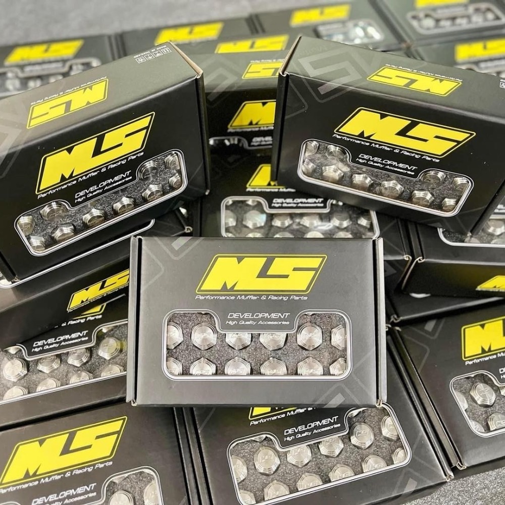 น็อตล้อแสตนเลส CNC เม้งซัง MS Tailand ขนาด M12 เกลียว 1.5 ใช้บล็อคเบอร์ 17 #น้อตล้อ#เม้งซัง
