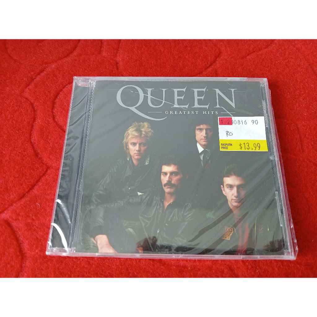 CD ซีดีเพลงสากล Queen – Greatest Hits สภาพตามรูปปก