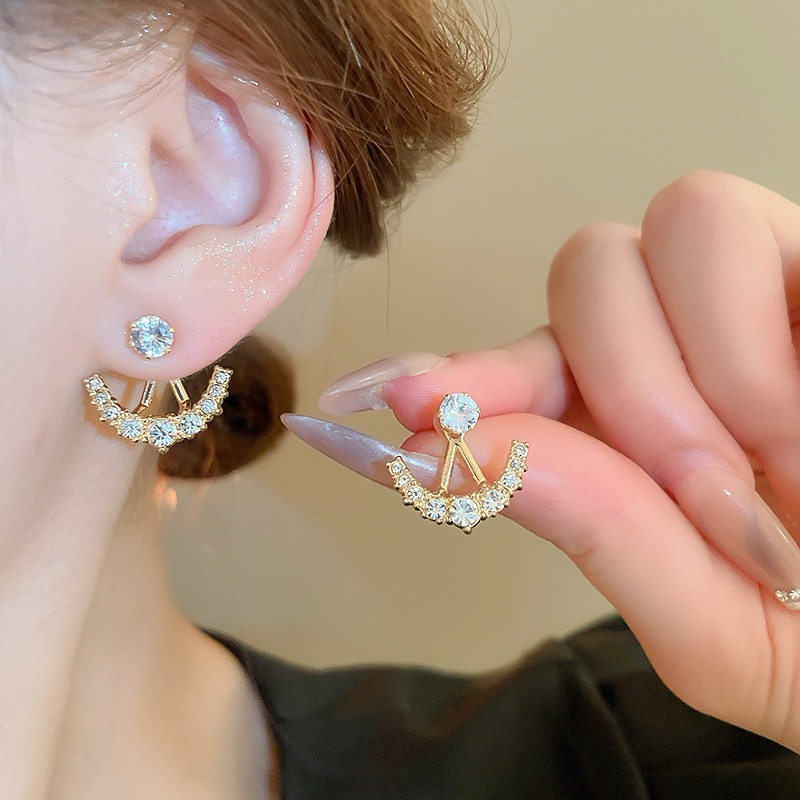 diamond star - morning.earrings