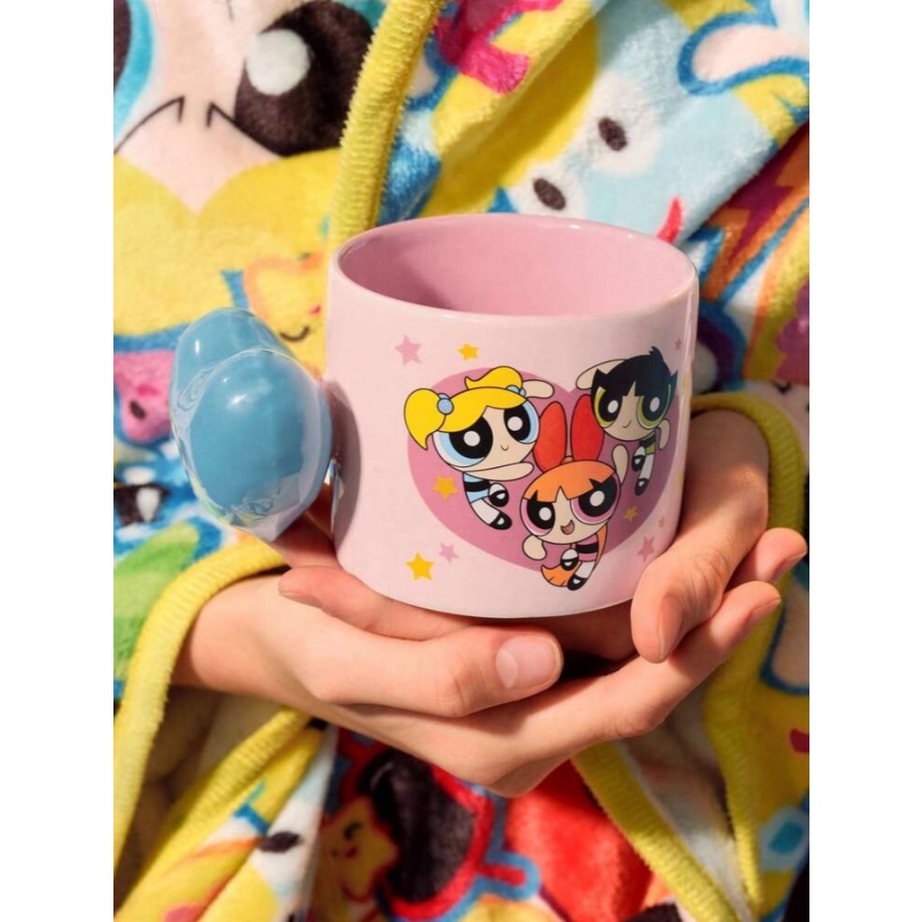 (พร้อมส่ง ) Powerpuff Girls ceramic mug แก้วเซรามิค พาวเวอร์พัฟเกิร์ล