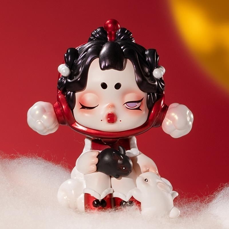 [โค้ดแฟชั่นลด30%] [พร้อมส่งในไทย] Popmart Skullpanda Moon Shadow Rabbit (ปีกระต่าย)