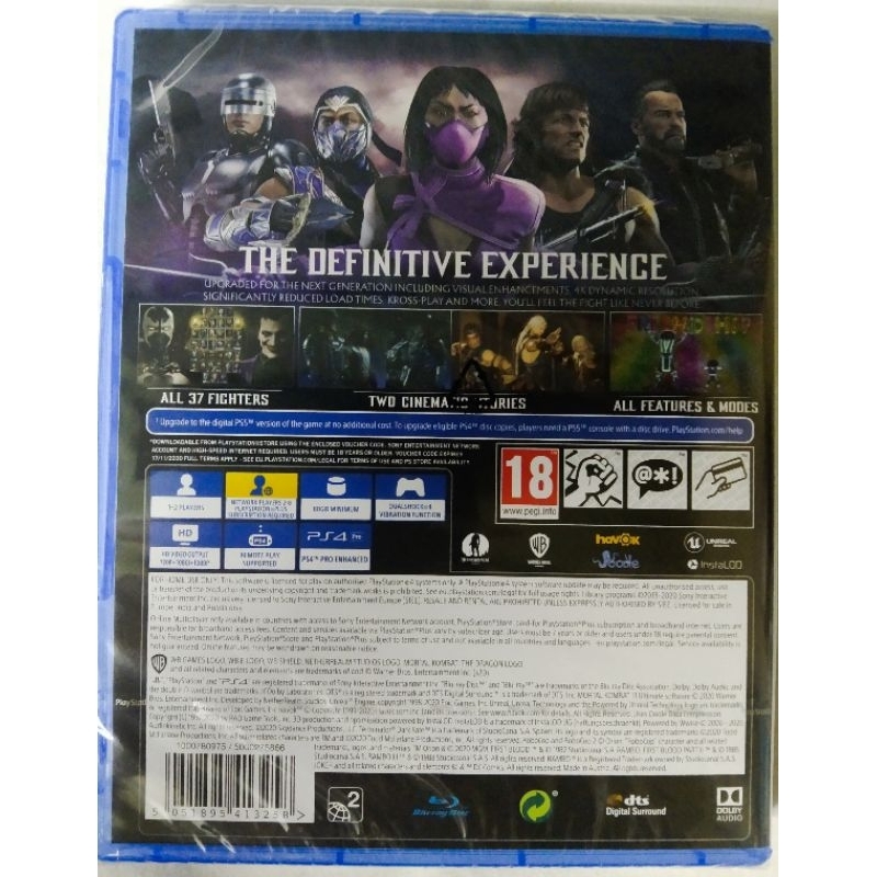 PS4 (มือ1) MORTAL KOMBAT 11 ULTIMATE (Zone1, 2)(ENG)