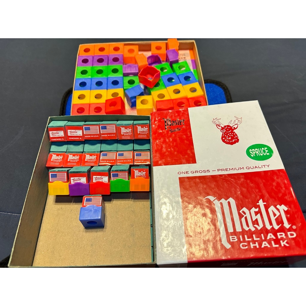 ชอล์คฝนหัวคิว  Master จำนวน 1 ก้อน อุปกรณ์เสริมสนุ๊กเกอร์