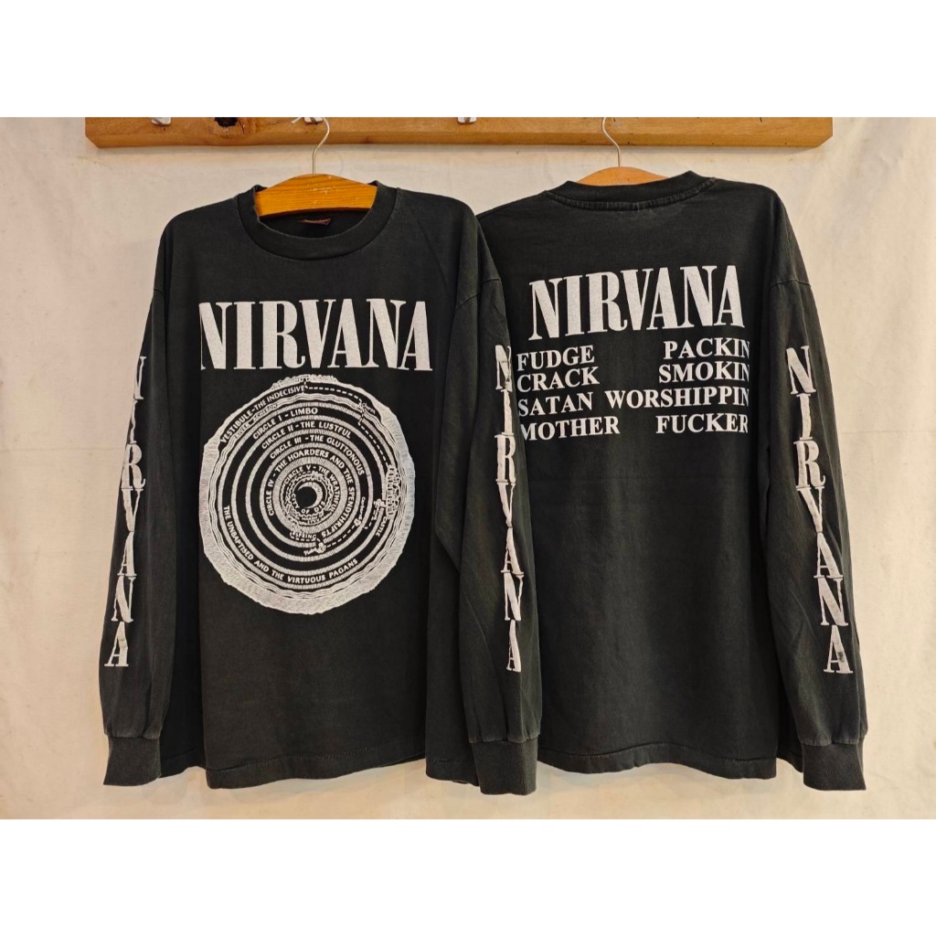 เสื้อแขนยาวผ้าฟอกBioลายก้นหอย(ป้ายBrockum)