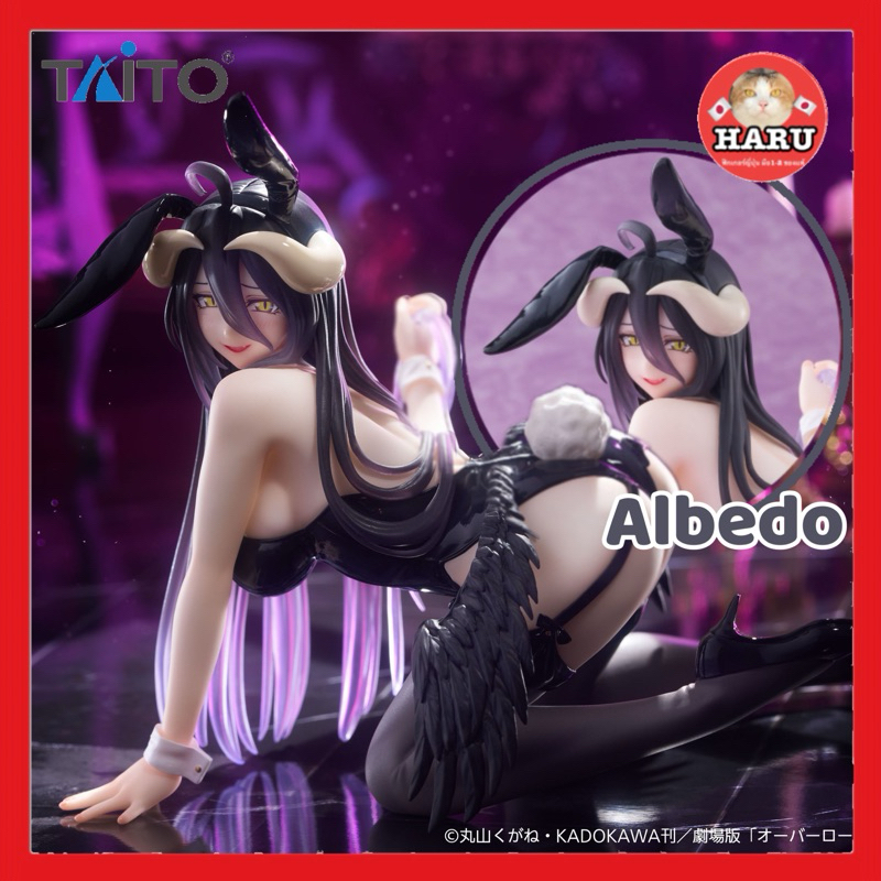 [พร้อมส่ง/มือ1/ของแท้] Albedo - Desktop Cute - Bunny Ver. - Overlord - Taito Figure