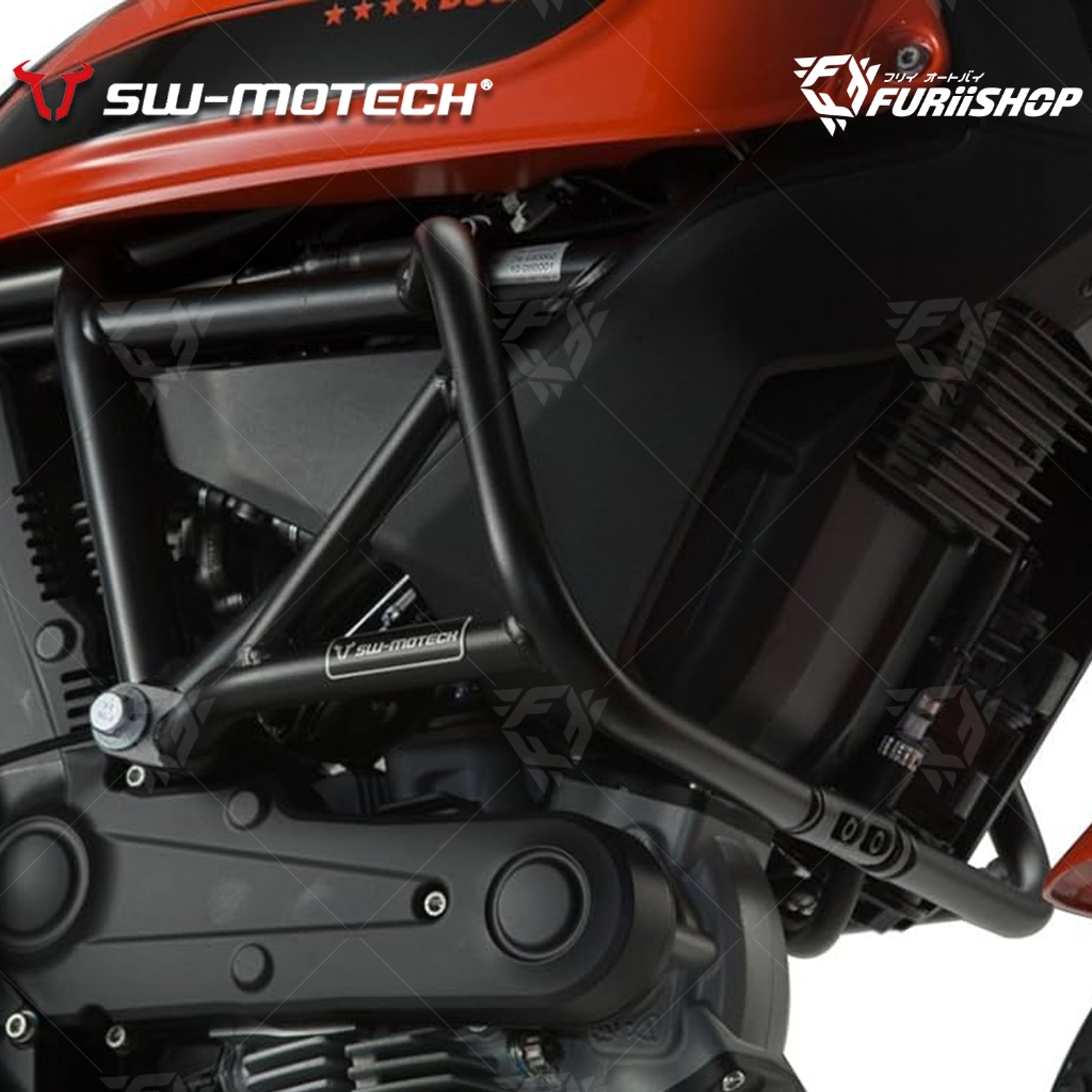 แคชบาร์ SW-MOTECH FOR DUCATI SCRAMBLER(14-16) ดำ