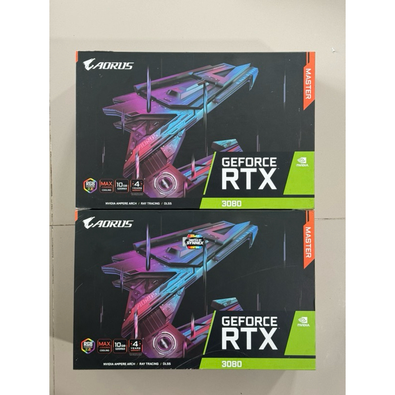 RTX3080 10GB AORUS MASTER OC มีจอ มือสอง