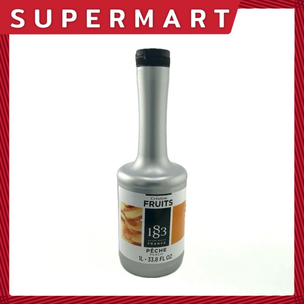 SUPERMART 1883 Fruit Puree Peach Fruit 1 l.#1108533