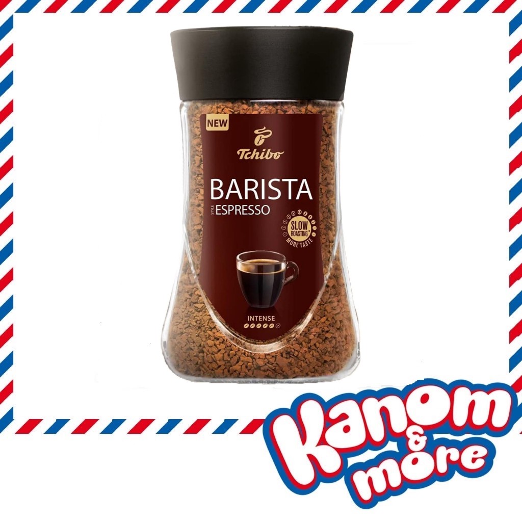 ⭐[ของใหม่]⭐️ทชิโบ บาริสต้า เอสเปรสโซ่ 200กรัม Tchibo Barista Espresso 200g กาแฟสำเร็จรูป (สินค้าเยอร