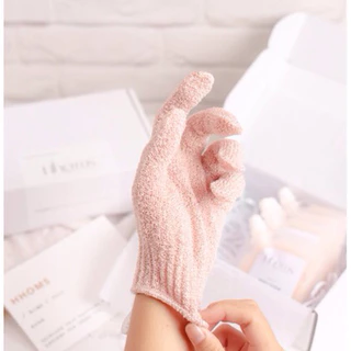 ถุงมือขัดผิวกาย หอมส Body gloves scrub 1 ชิ้น**