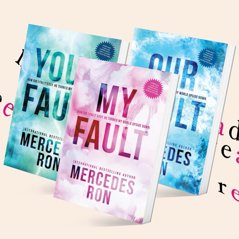 My Fault #1 / Your Fault #2 / Our Fault #3 by Mercedes Ron (หนังสือภาษาอังกฤษ)