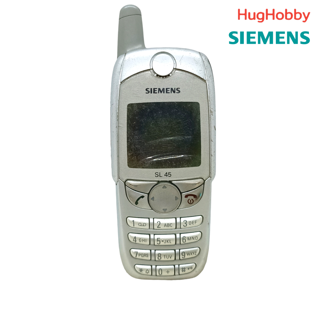 「ซาก/อะไหล่」โทรศัพท์มือถือ Siemens SL45 บอดี้แท้เดิม จอดำแตกย่น เปิดไม่ติด ขายตามสภาพ