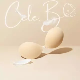 Cele.b บรากลมไร้ขอบ Seamless Bra บราอกชิด ดันทรงธรรมชาติ กาวอ่อนโยน ไม่ทำร้ายผิว