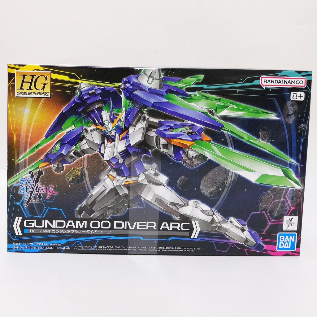 **ของแท้ พร้อมส่ง**  Bandai HG 1/44 Gundam 00 Diver Arc (Gundam Build Metaverse)
