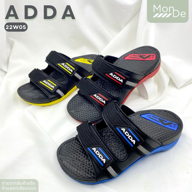22W05 รองเท้าแอดด้า ADDA รองเท้าแตะ สวมแอ๊ดด้า ไซส์ 4-9 พร้อมส่ง