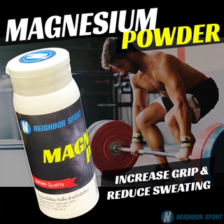 ผงแม็กนีเซียมคาร์บอน ผงกันลื่น ดูดซับเหงื่อ เพิ่มแรงบีบมือ Magnesium Powder