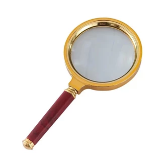 CRX แว่นขยาย แว่นขยายแบบ มือถือ แว่นขยายด้ามไม้ 10 เท่า 10x magnifying glass