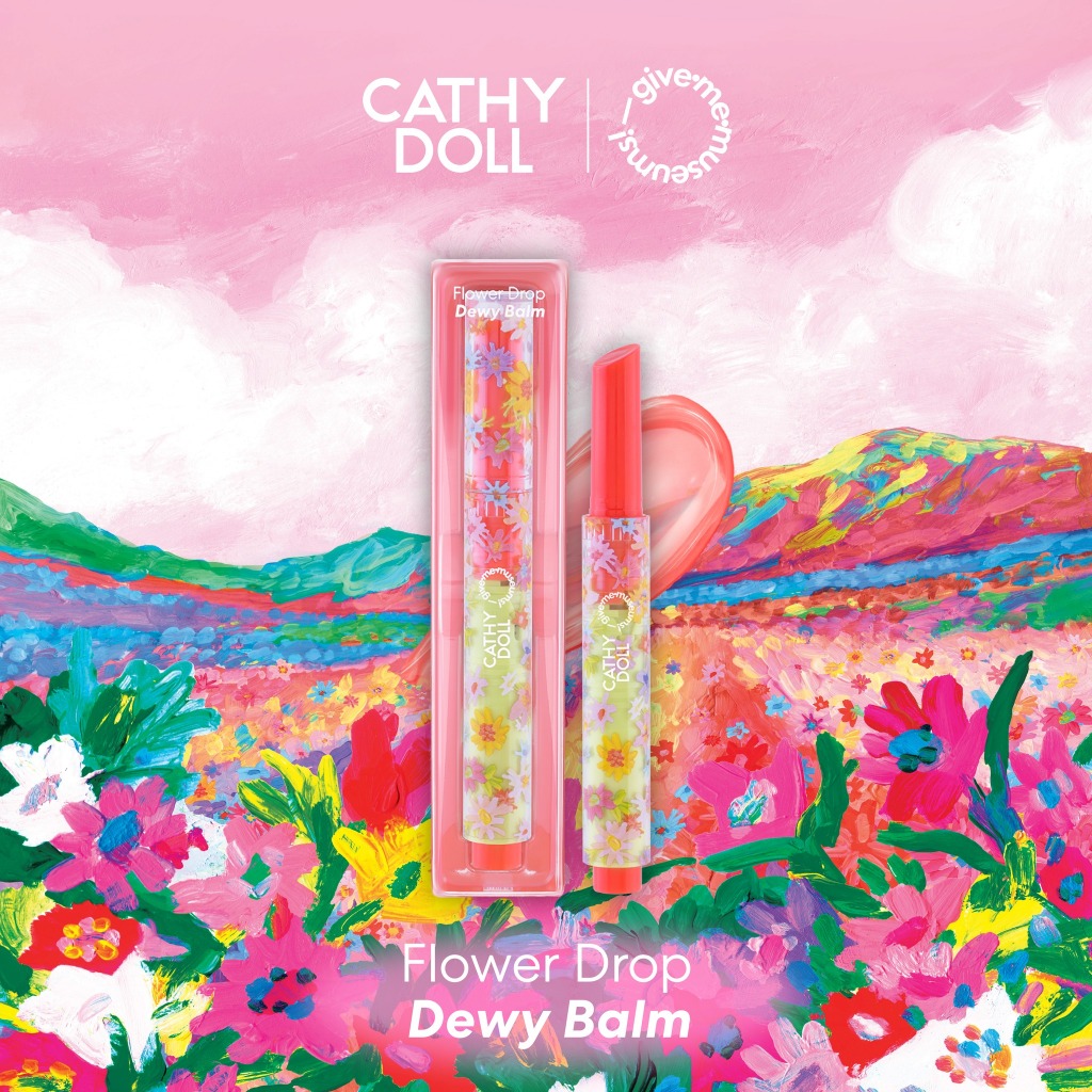 Cathy Doll ฟลาวเวอร์ดรอปดิวอี้บาล์ม 1.8g เคที่ดอลล์  #กิฟมีมิวเซียม#GIVEMEMUSEUMS #GMM