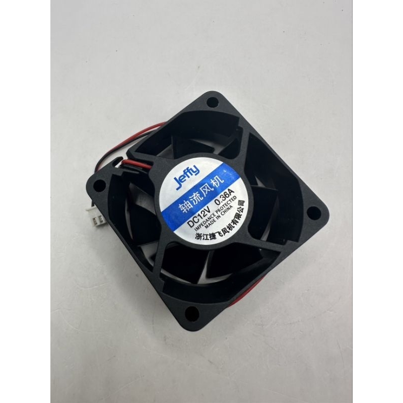 พัดลม FAN 12V DC 0.36A ขนาด60x60x25mm พัดลมระบายความร้อน