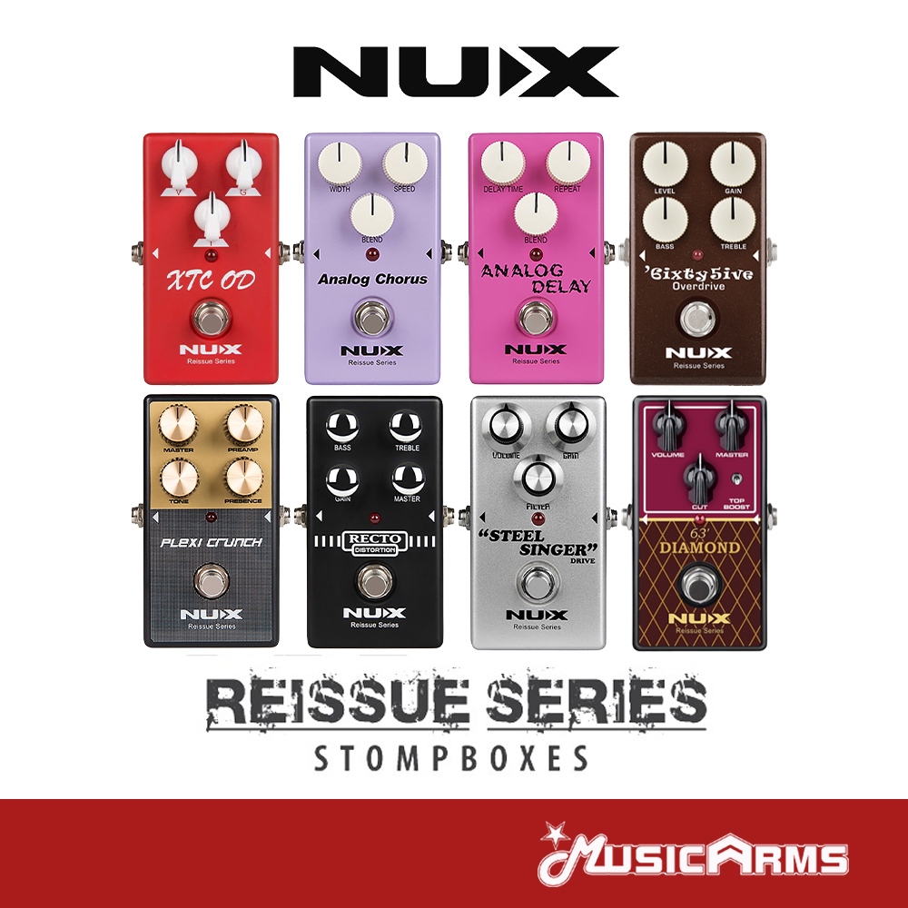 [ใส่โค้ดลด1000บ.]NUX Reissue Stompbox Effect Guitar เอฟเฟคกีตาร์ไฟฟ้า ประกันศูนย์ 1 ปี