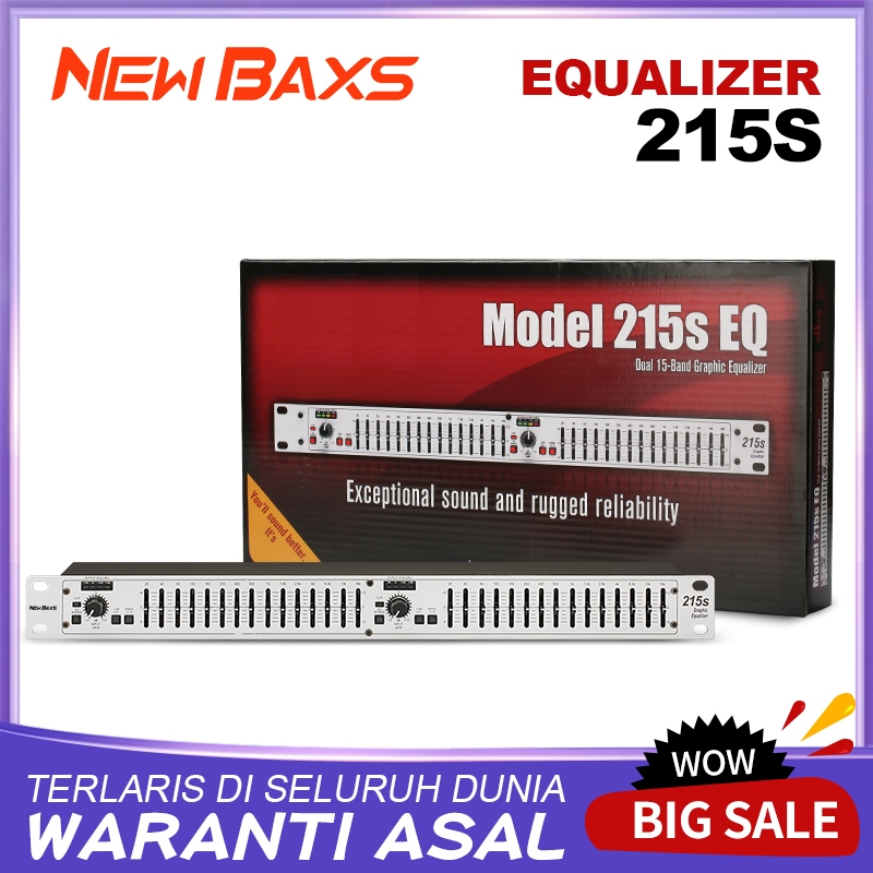 NEW BAXS Equalizer 215S/231S/2231S 31-ความถี่Balance 2 ชั้นสีขาวEqualizer KTV STAGE band Performance
