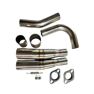 ชุดประกอบคอท่อ W125 หัว Spark/Exciter สแตนเลส304)