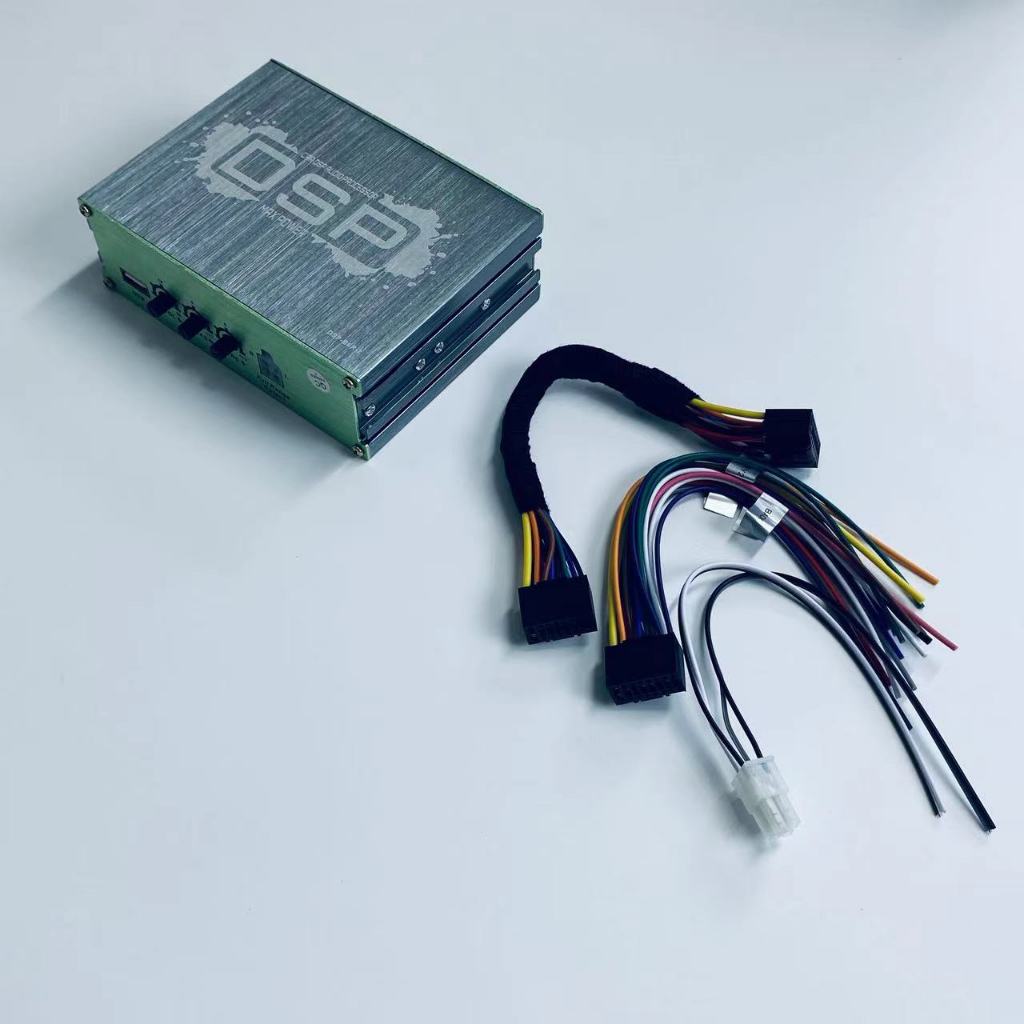โปรเซสเซอร์เสียง DSP ในรถยนต์ 6 ช่อง 20 EQ กำลังไฟสูงสุด 260W