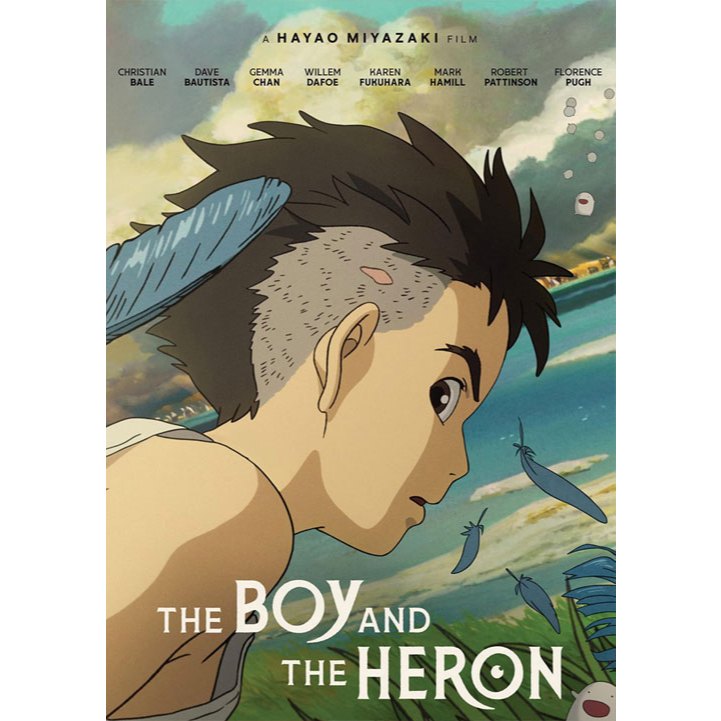 DVD เสียงไทยมาสเตอร์ หนังใหม่ ดีวีดี การ์ตูน The Boy and the Heron เด็กชายกับนกกระสา