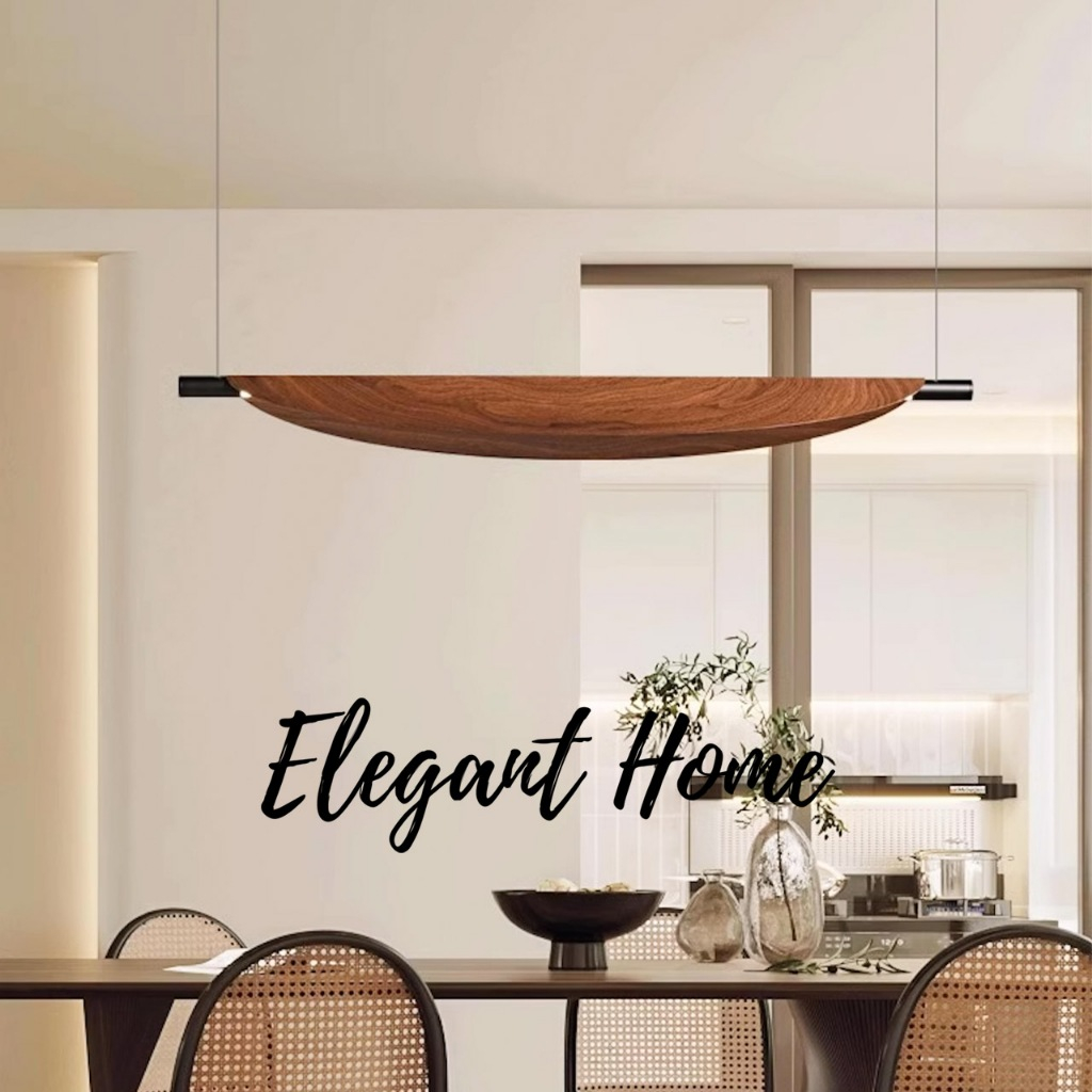 【Elegant Home】โคมไฟโต๊ะอาหาร โคมไฟระย้า โคมไฟห้อย สำหรับตกแต่งโต๊ะอาหารหรือโต๊ะทำงาน ไฟสามสี