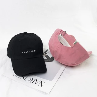 Oneworldshop หมวกแก๊ป หมวกเบสบอล โลโก้ปักตัวอักษร Challenge พร้อมส่ง 4 สี H-031
