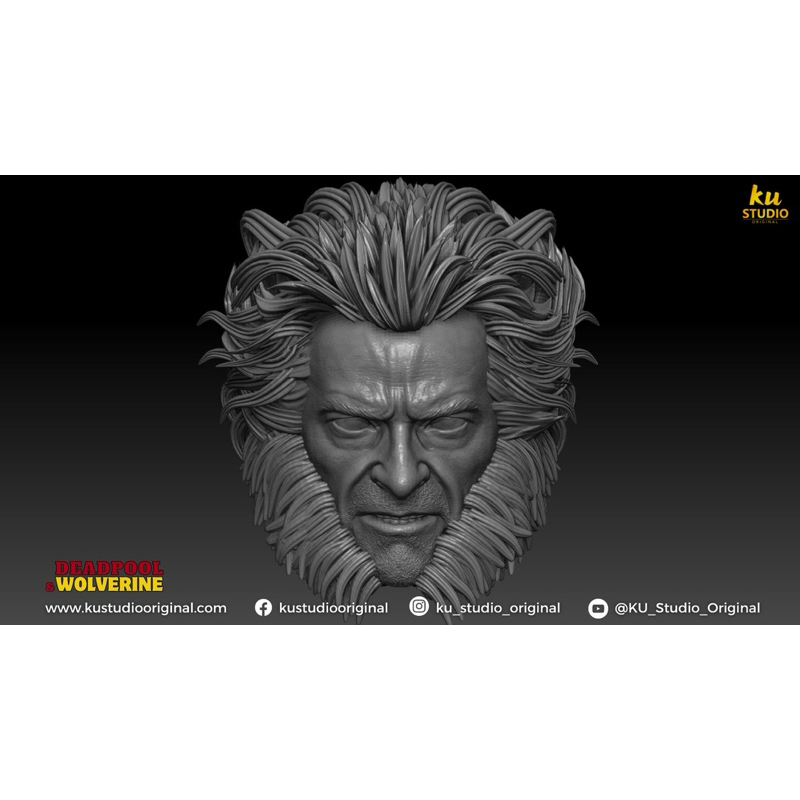 X-Earth 295 Head Sculpt 1/12,1/10,1/6