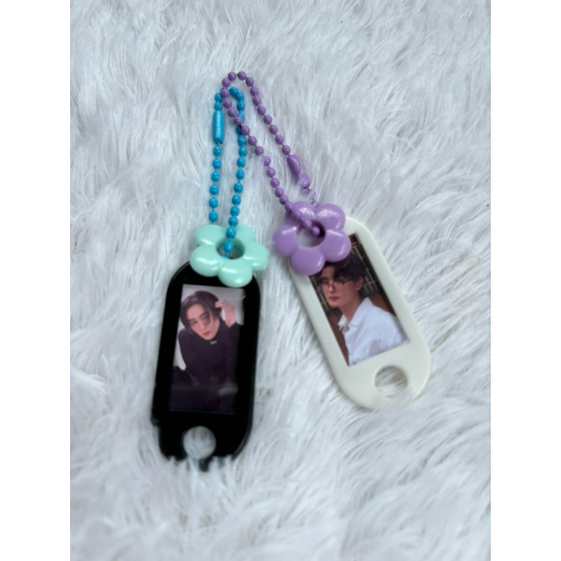 พวงกุญแจจิ๋ว เนมแท็ก 9฿✨ วง BUS because of you i shine 💕 วงบัส ไทยชญานนท์ ภีมวสุ 789 - รูปที่ 2