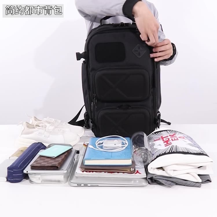 🎒Ozuko 🏅กระเป๋าเป้สะพายหลังกันน้ําความจุขนาดใหญ่กันขโมยสําหรับเดินทาง Travel Backpack[พร้อมจัดส่งทัน