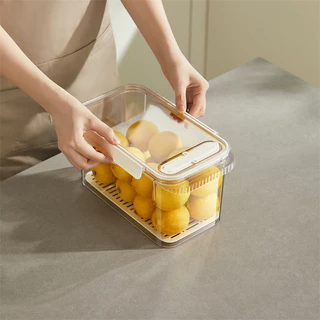 Dear Home กล่องเก็บของในตู้เย็น กล่องถนอมอาหาร กล่องถนอมผักผลไม้ ที่ใส่ของสด