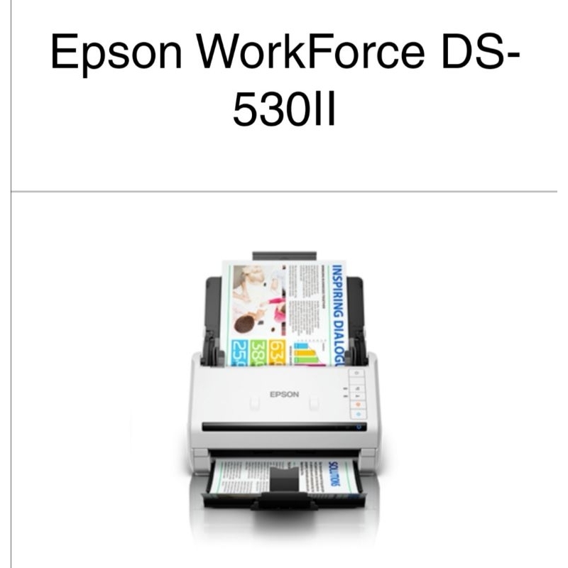 Epson Scanner​ WorkForce DS-530II A4 Duplex Sheet-feed Document Scanner